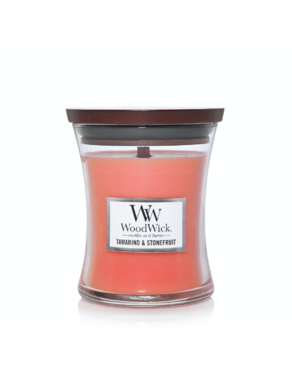 Woodwick - Tamarind & Stonefruit (medium Candle)