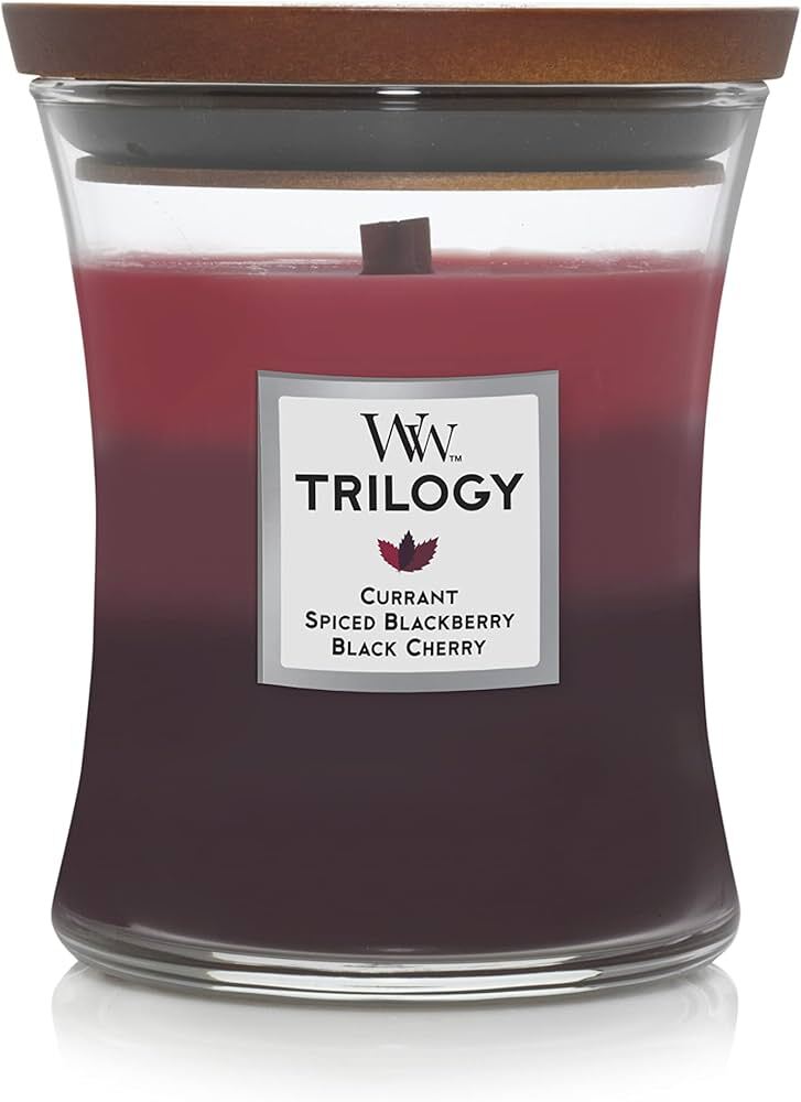 Woodwick - Sun Ripened Berries Trilogy (medium Candle)